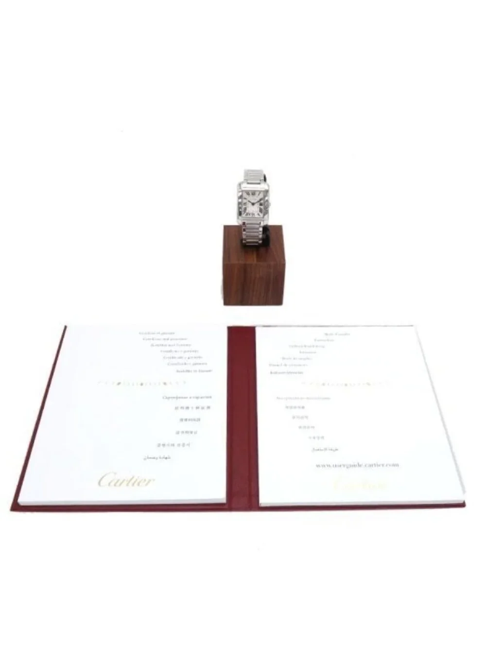 Cartier Tank Anglaise SM 22.7 30.2 Watch